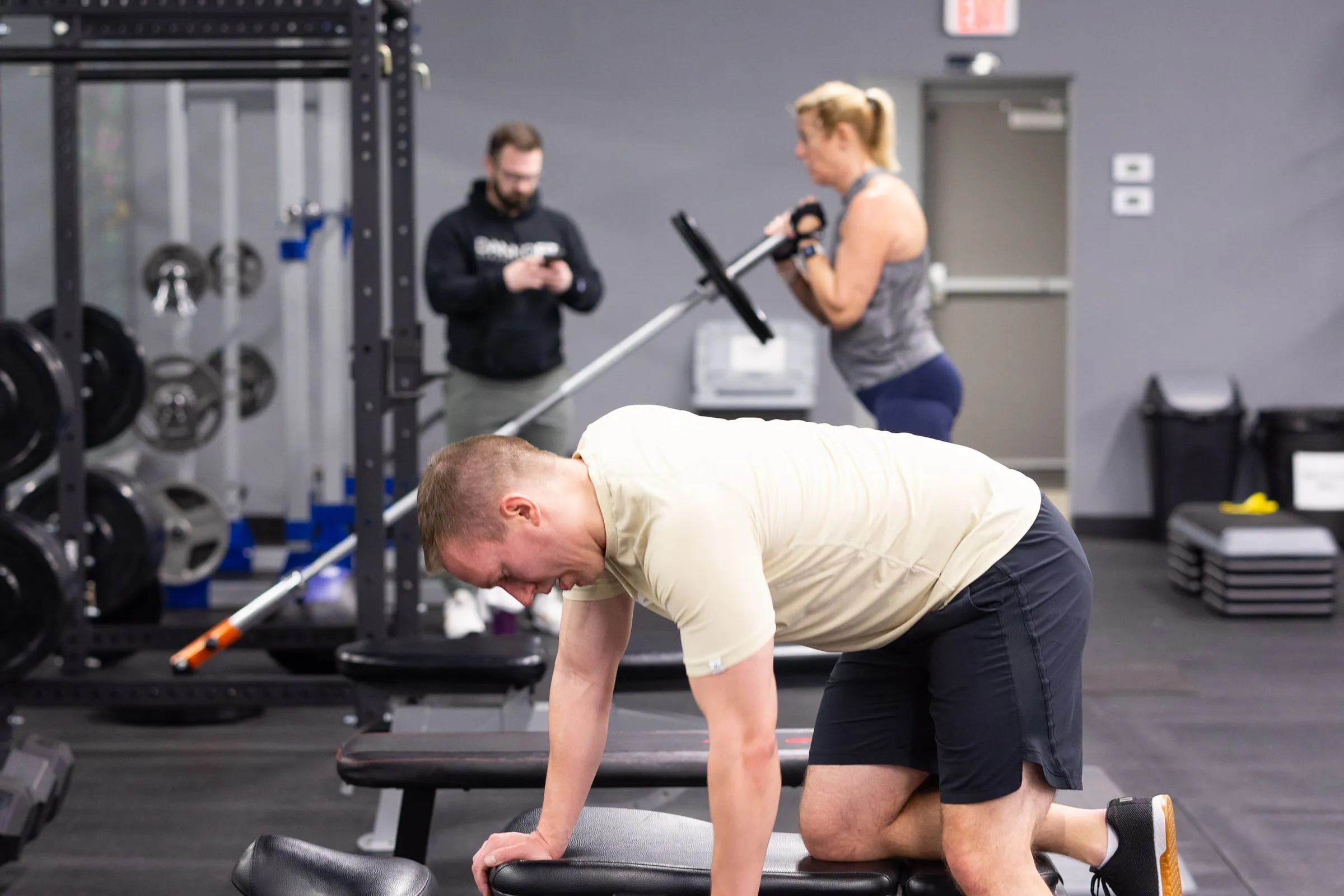 The DANNOFIT gym floor in Madison Heights